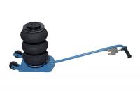 Podnośnik punktowy pneumatyczny “Bałwanek”, udźwig: 3000kg, minimalna wysokość podnoszenia 145 mm, maksymalna wysokość podnoszenia: 400 mm, kolor: niebieski