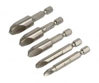 Sealey HSS Set of 5 extractors to remove damaged screws and drill bits