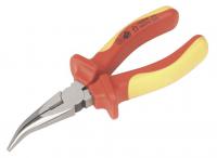 Sealey bent nose pliers with 45R, length 160 mm, VDE certificate