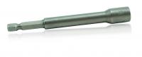 TOPTUL tip screwdriver 1/4, a magnetic mounting nuts and bolts: 8mm length: 100mm
