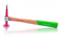 TOPTUL curve hammer with a sharp straight nose, circle diameter: 40mm, length: 325mm
