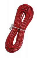 Elektrický kabel (vodič) FLY (bývalý FLK) plastová izolace z PVC v plastovém sáčku, 0,75mm2 červený 5m