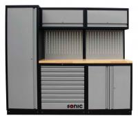 SONIC MSS L 2300mm Furniture, cabinet (9szuflad), two-door cabinet, single door wardrobe, table top