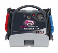 SONIC 12V DC 1200C boot device with the docking station to charge for cars and trucks