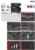 SONIC trolley 8-drawer Tool S10 with 390 tools (black) Hub (Video)