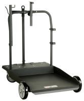 PROFITOOL trolley 180-220l drum kits and lubricating oil, 4 wheels (2 swivel + 2 with the handle on the reel