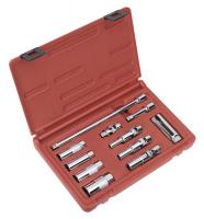 Sealey kit for installation and removal of spark plugs, glow plugs and lambda probe
