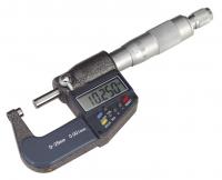 Sealey External Micrometer with digital readout, 0 - 25 mm