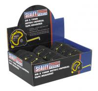 Sealey wound gauges set 5 m (16 ft.) x 19 mm, metric / imprerialny, 12 pcs in a box.