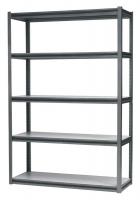Sealey Workshop Shelving Heavy-Duty with 5 shelves, max. load of 600 kg each, steel, robust design.