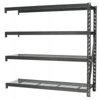 Sealey Additional shelves shelving workshop, 4 shelves max. load of 900 kg each, steel, robust design.