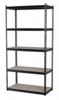 Sealey Workshop Rack with 5 shelves, max. load of 340 kg each, steel, robust design.