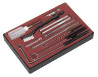 Sealey set of brushes and cleaning tools, spray guns, 20p.