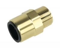 Sealey brass connector 22 mm x 3/4, the end of men.