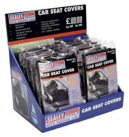 Sealey Seat Cover for packaging in the exhibition, 12 pieces