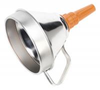 Sealey metal funnel with filter 160 mm