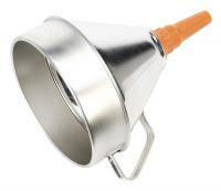 Sealey metal funnel with filter 200 mm