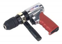 Sealey gun drill, handle: 13mm, an additional arm to improve comfort, speed: 600-700 rpm. / M, air intake: 128L / m, weight 1.5 kg