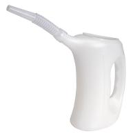 Sealey Plastic jug with scale and flexible funnel 1l.