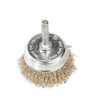 Sealey Wire Brush 50mm with 6mm shaft.