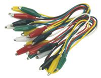Sealey kabely k testování vodivosti, 5 párů, délka 450 mm, svorkové koncovky, k přemostění, prodlužování multimetru
