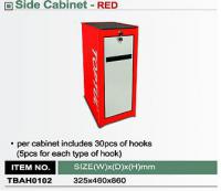 TOPTUL side attachment for forklift TOPTUL Series PRO-LINE, red, dimensions: 325x460x860mm