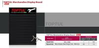 TOPTUL Exhibition panel, plate size: 700x1000mm, hooks separately under the number: TEAA0105