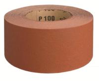 Role brusného papíru ERSTA 542 o zrnitosti P80, 70mmx25m, barva hnědá.