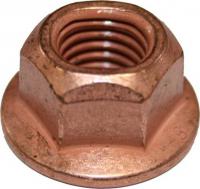 Exhaust nut with washer