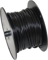 Elektrický kabel (vodič) FLY (bývalý FLK) plastová izolace z PVC na špulce pro odvíjení, 1,5 mm2 černý 100 m