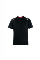 Odzież robocza i ochronna (t-shirt) TRENTON, rozmiar: L, gramatura materiału: 80g/m2, kolor: czarny